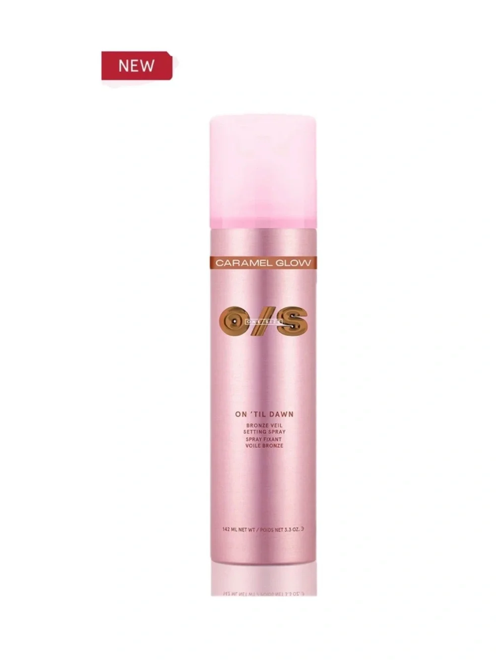 New One Size Bronze Veil Setting Spray - Caramel Glow